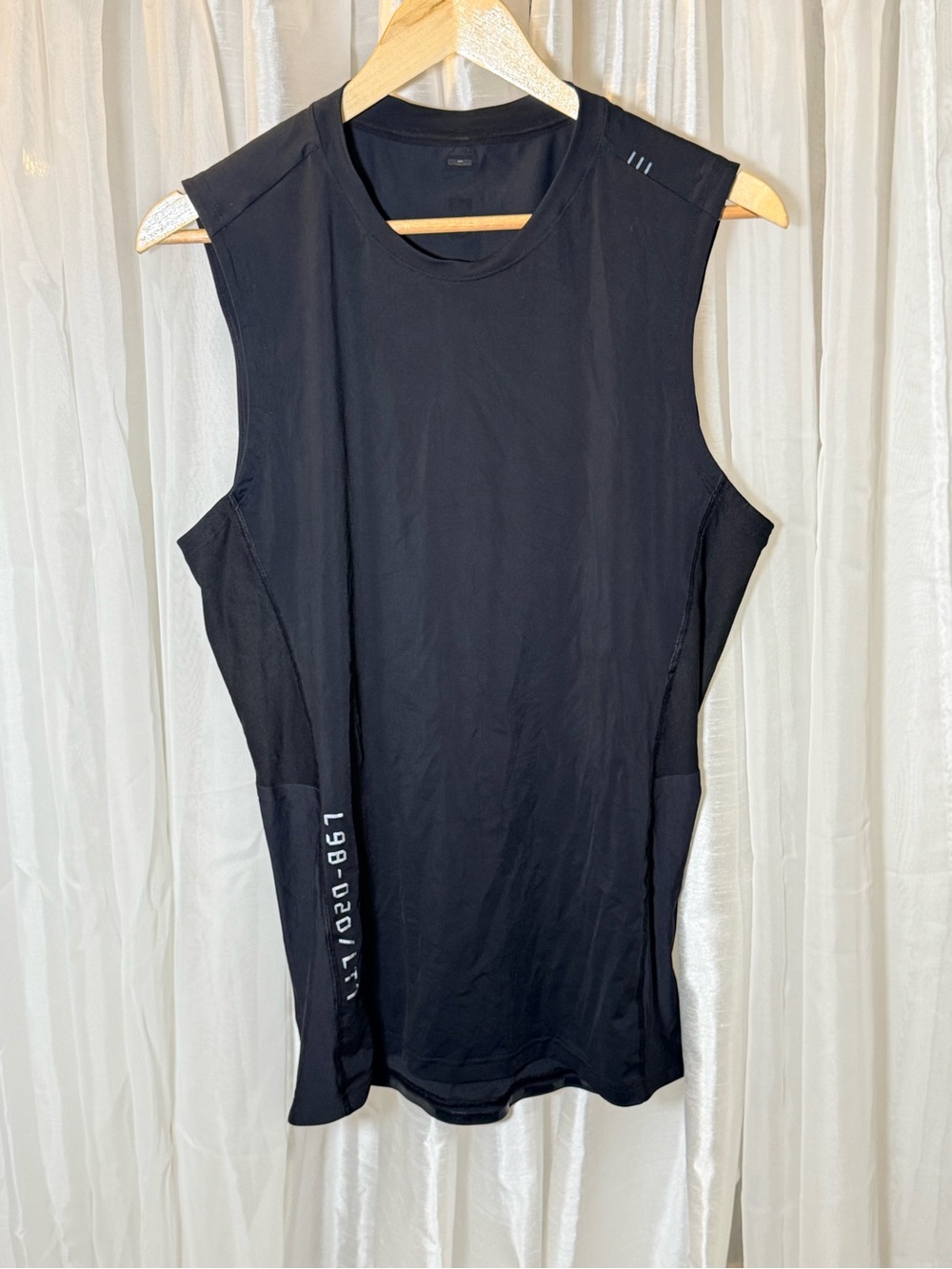 lululemon athletica Black Men's Sleeveless Performance Tank